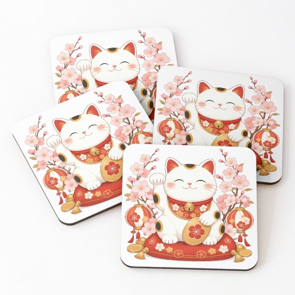 Item preview, Maneki Neko Lucky Cat designed and sold by Glitchart66.