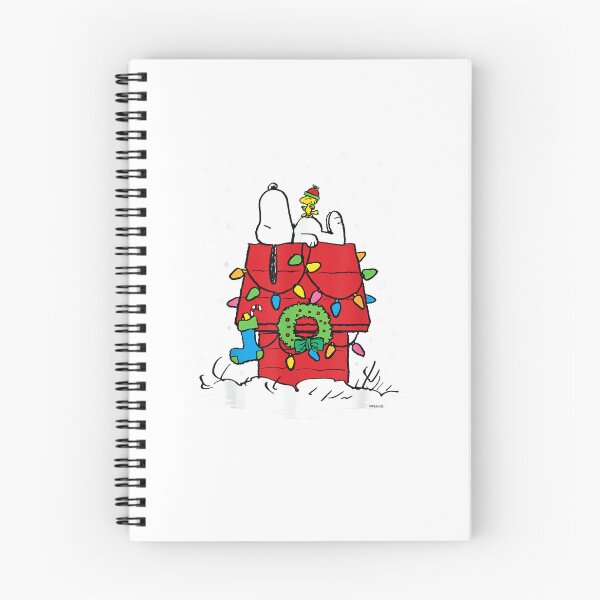 Item preview, Peanuts Holiday Snoopy and Woodstock Stocking T-Shirt designed and sold by natelledrawing.