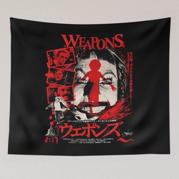 Item preview, Vintage Japanese Horror Movie Poster Retro Red Aesthetic Creepy Thriller Graphic designed and sold by ParkerDuerson.