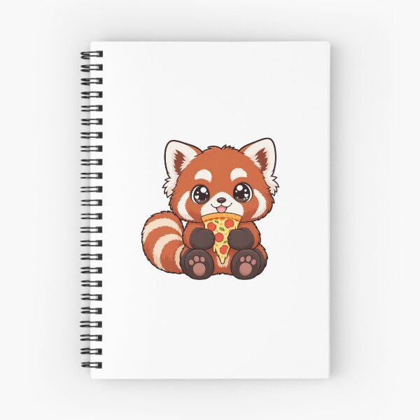 Item preview, Cute Kawaii Panda With Pizza designed and sold by Eternalski.