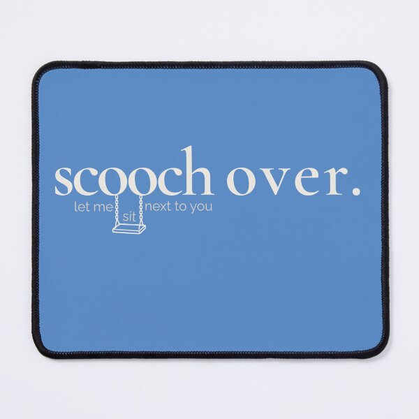 Item preview, Scooch Over | Visual Wordplay | Light Ink designed and sold by EntangledRhyme.
