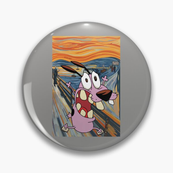 Artikelvorschau, Courage, der feige Hund, The Scream Mashup-7 entworfen und verkauft von TadijBabic.
