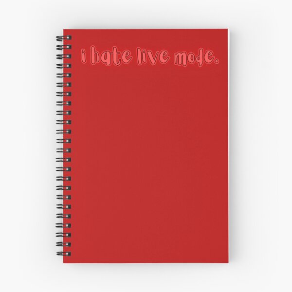 Item preview, "i hate live mode." [Red] designed and sold by JAVbyBR.