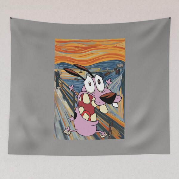 Item preview, Courage The Cowardly Dog The Scream Mashup-7 designed and sold by TadijBabic.