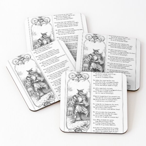 Item preview, Vintage The Book of British Ballads Gothic Woodcut Plate 2 designed and sold by Antique Science Press.