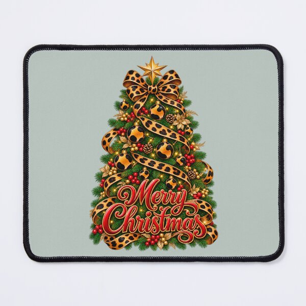 Item preview, Merry Christmas Safari Holiday Tree Design designed and sold by annenambiro.