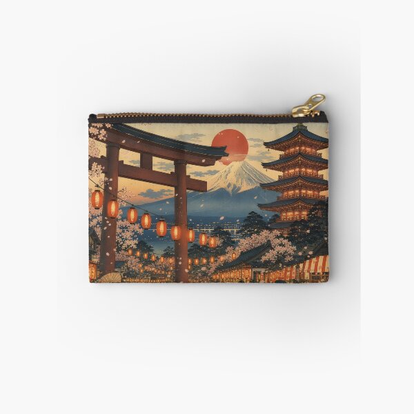 Item preview, Japanese Festival Landscape Art designed and sold by Glitchart66.