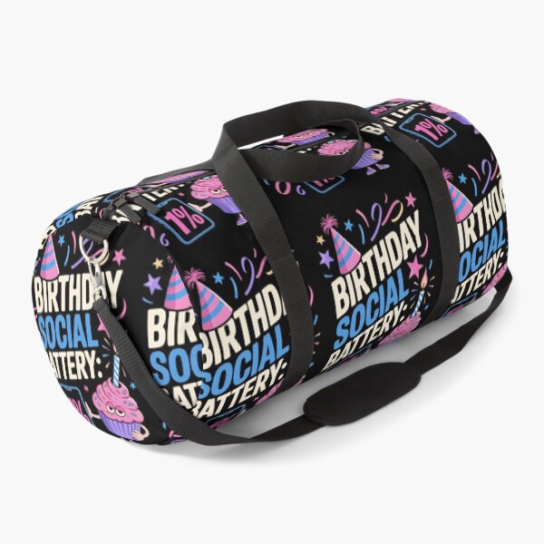 Item preview, BIRTHDAY SOCIAL BATTERY 1% designed and sold by jkrphoto.