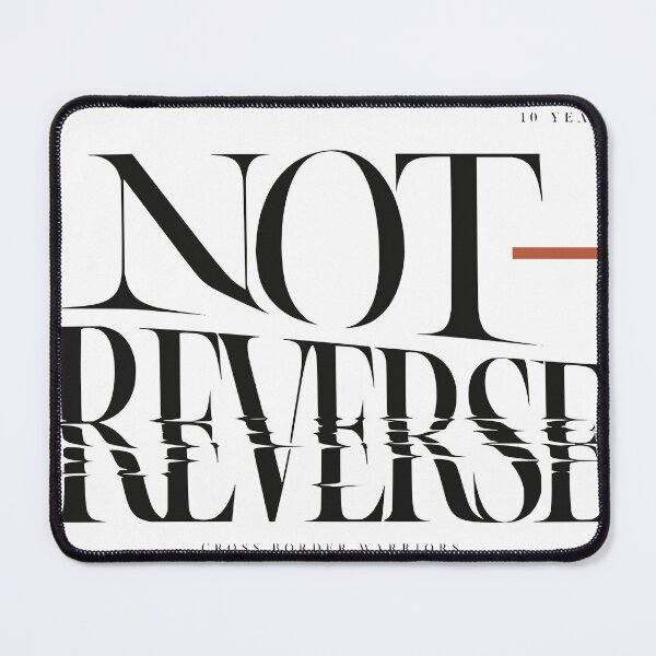 Item preview, Not Reverse — Tenth Anniversary Typography designed and sold by CBW_notreverse.