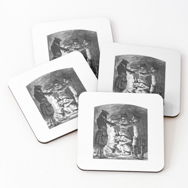 Item preview, Vintage Ingoldsby Legends Gothic Folklore Woodcut Plate 9 designed and sold by Antique Science Press.