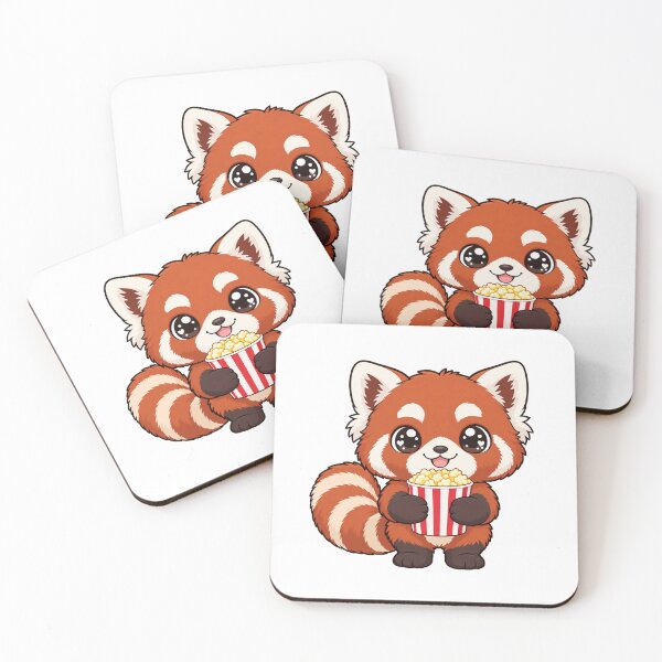Item preview, Cute Kawaii Panda With Popcorn designed and sold by Eternalski.
