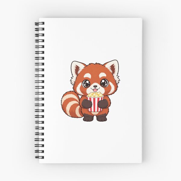 Item preview, Cute Kawaii Panda With Popcorn designed and sold by Eternalski.