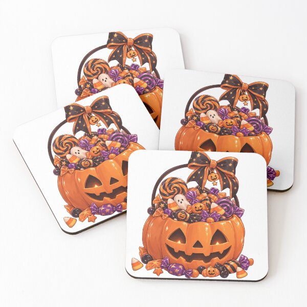 Item preview, Cute Halloween Pumpkin Candy Kawaii Spooky Sweet  designed and sold by Kiralemon.