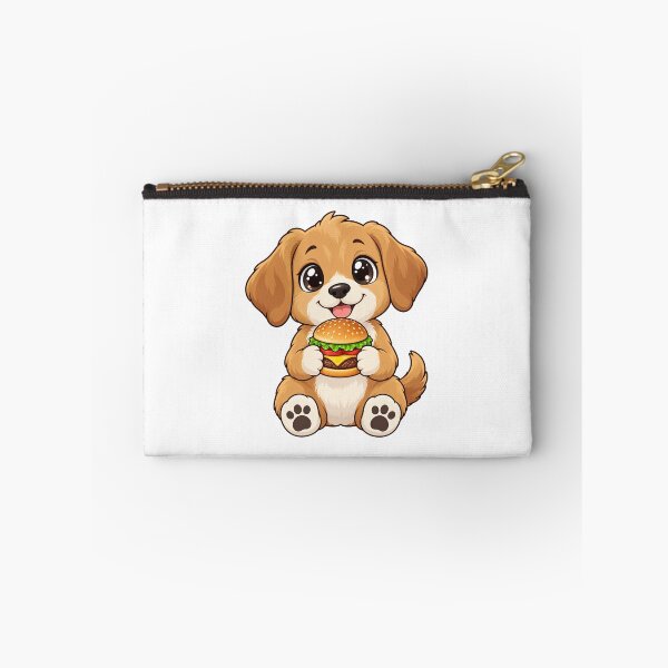 Item preview, Cute Kawaii Dog With Burger designed and sold by Eternalski.
