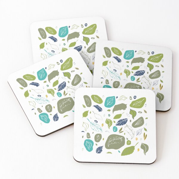 Item preview, Colorful Hand Drawn Leaves Botanical Collection designed and sold by Sagi Jane Art.