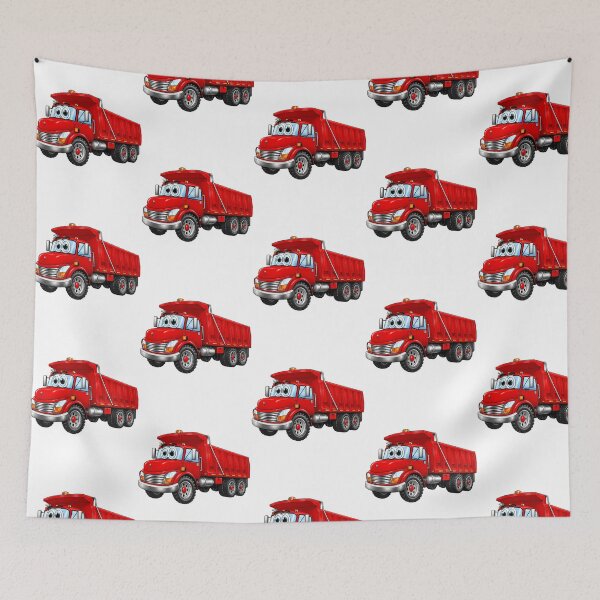 Item preview, Dump Truck Cartoon designed and sold by ca-rlyneder.