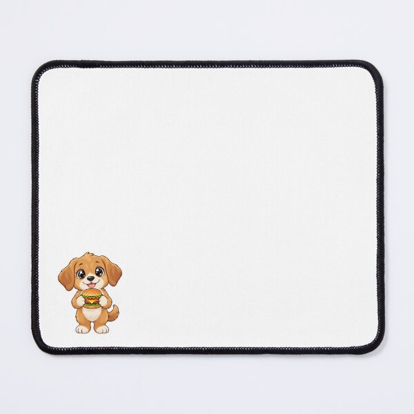 Item preview, Cute Kawaii Dog With Burger designed and sold by Eternalski.