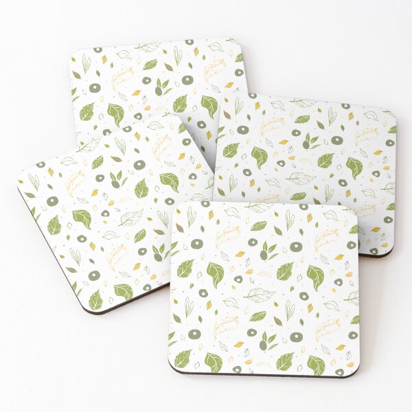 Item preview, Scattered Leaves and Botanical Elements Seamless Pattern designed and sold by Sagi Jane Art.