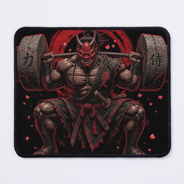 Item preview, Ronin Samurai Heavy Squat Gym Motivation designed and sold by ValhallaHub.