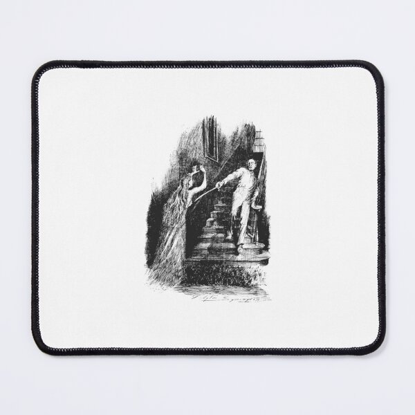 Item preview, Vintage The Shadow on the Blind Ghost Story Art Plate 3 designed and sold by Antique Science Press.