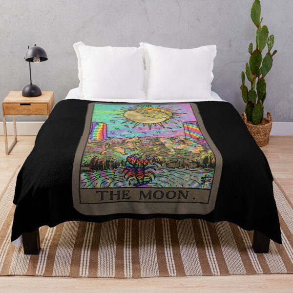 Item preview,  Psychadelic Tarot- The Moon designed and sold by Chakri Louai.