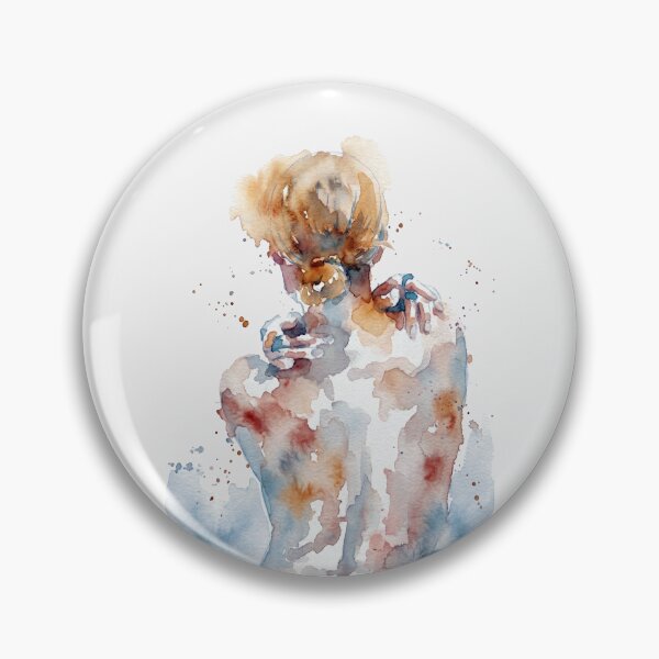 Item preview, Woman's Back, Arms Raised in Splatter designed and sold by caracatita75.