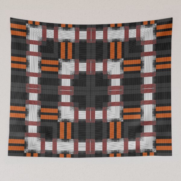Item preview, Brown black plaid designed and sold by fuzzyfox.