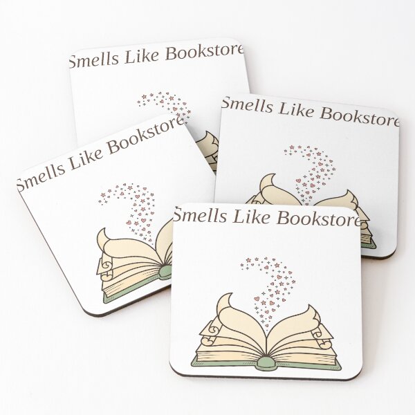 Item preview, smells-like-bookstore-book-lover designed and sold by samimouhdi.