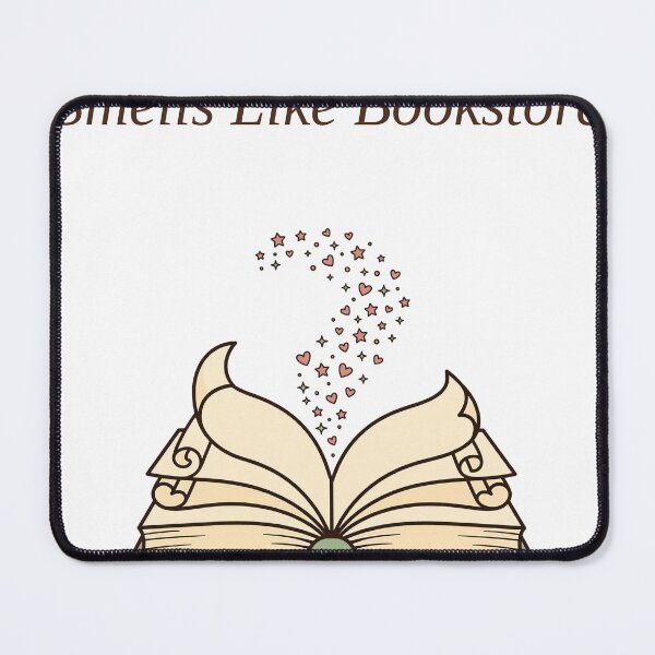 Item preview, smells-like-bookstore-book-lover designed and sold by samimouhdi.