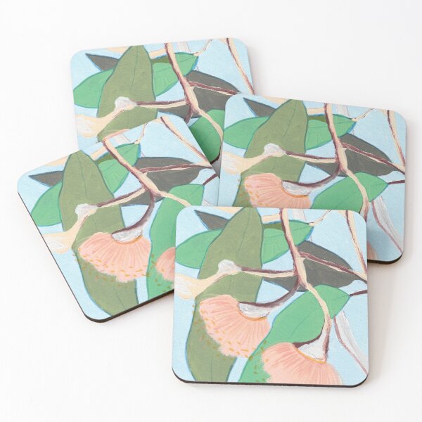 Item preview, Peachy Gum Flowers designed and sold by leahgordonartist.