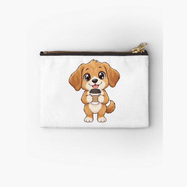 Item preview, Cute Kawaii Dog With Coffee designed and sold by Eternalski.