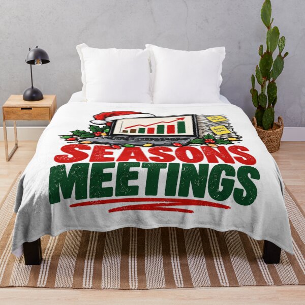 Item preview, Seasons Meetings – Funny Christmas Office Work Humor Design designed and sold by KeeganDykes.