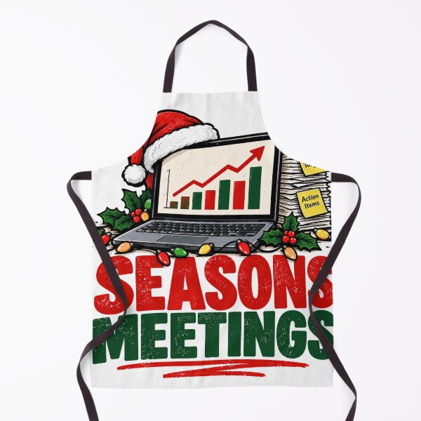 Item preview, Seasons Meetings – Funny Christmas Office Work Humor Design designed and sold by KeeganDykes.