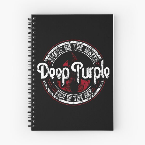Item preview, Deep Purple Smoke On The Water Badge designed and sold by MutationStation.