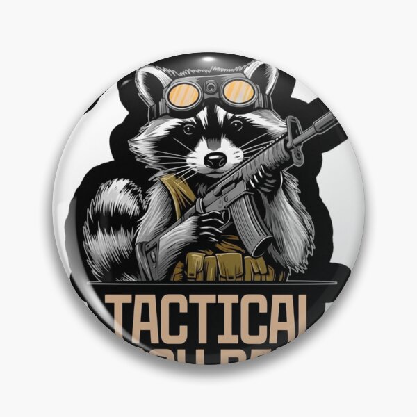 Item preview, Tactical Trash Panda Forage Around And Find Out Funny Raccoon designed and sold by JossDesign15.
