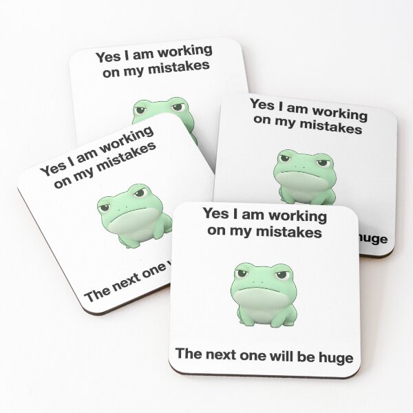 Item preview, Cute Kawaii frog meme designed and sold by pixellm.