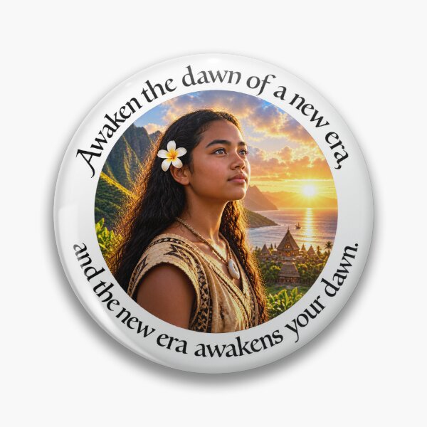 Item preview, Polynesian Leadership Proverb - Awaken the dawn of a new era | Pacific Art designed and sold by ShakaLife.org.