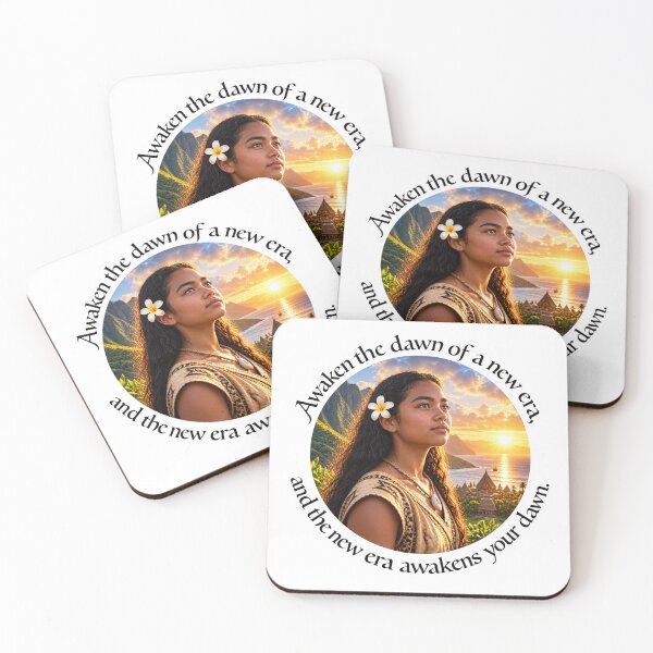 Item preview, Polynesian Leadership Proverb - Awaken the dawn of a new era | Pacific Art designed and sold by ShakaLife.org.