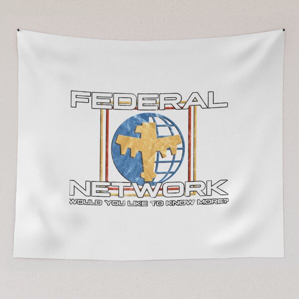 Item preview,  Federal Network Logo Inspired By Starship Troopers Classic designed and sold by SkamzaBaby.
