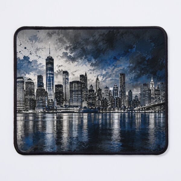 Item preview, New York Urban Skyline Print designed and sold by Blue Robin.