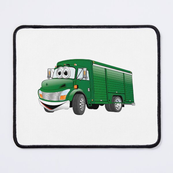 Item preview, Green Beverage Truck Cartoon designed and sold by ca-rlyneder.