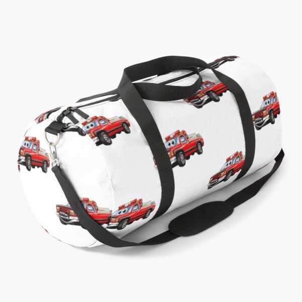 Item preview, Grass Fire Truck Cartoon designed and sold by ca-rlyneder.