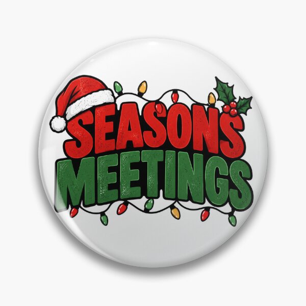 Item preview, Seasons Meetings – Funny Christmas Office Slogan designed and sold by KeeganDykes.