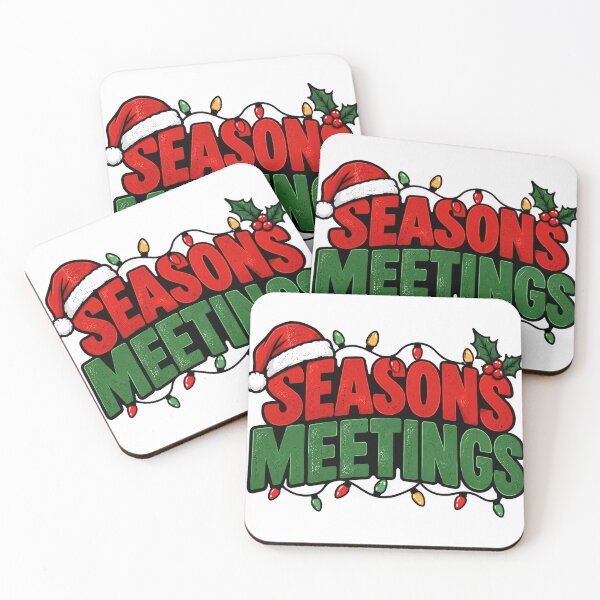 Item preview, Seasons Meetings – Funny Christmas Office Slogan designed and sold by KeeganDykes.