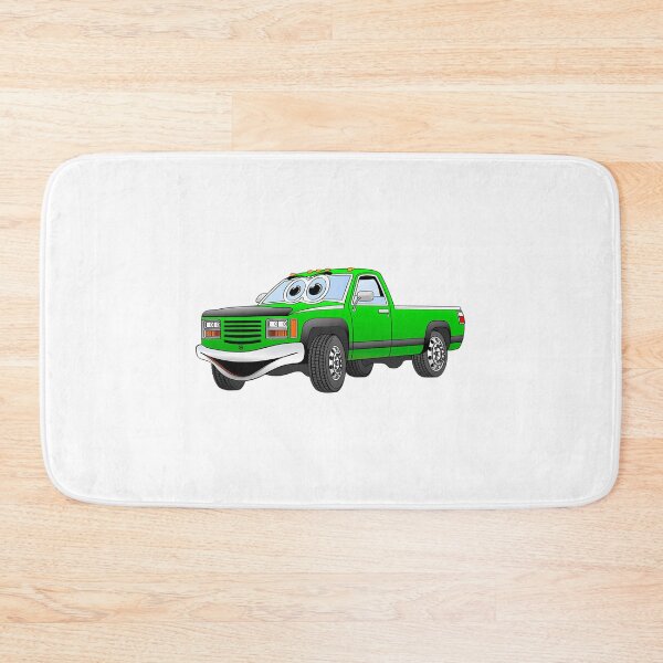 Item preview, Green Pick Up Truck Cartoon designed and sold by ca-rlyneder.