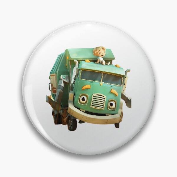 Item preview, Hello Garbageman Hank And Trash Truck designed and sold by ca-rlyneder.