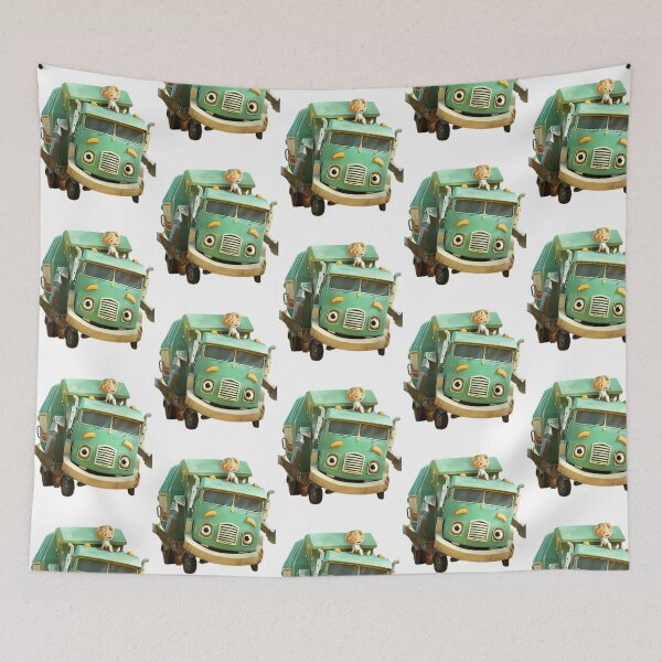 Item preview, Hello Garbageman Hank And Trash Truck designed and sold by ca-rlyneder.