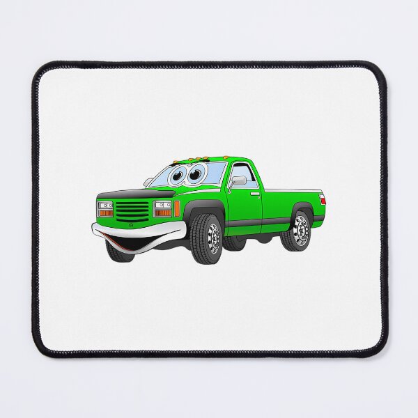 Item preview, Green Pick Up Truck Cartoon designed and sold by ca-rlyneder.