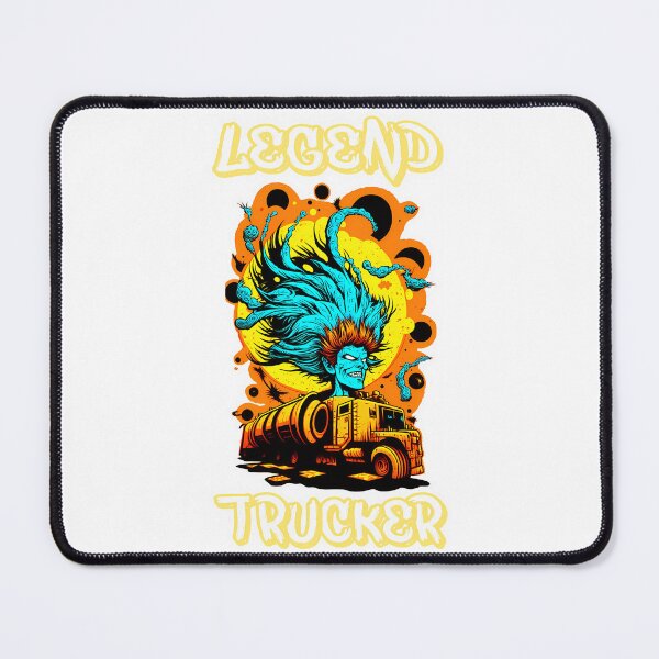Item preview, Husband Dad Trucker Legend Truck Driver Sticker T-Shirt 2023 designed and sold by ca-rlyneder.
