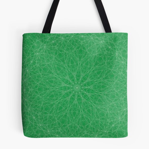 Item preview, Emerald Green Starburst Mandala with Fine Linework designed and sold by tryandplay.